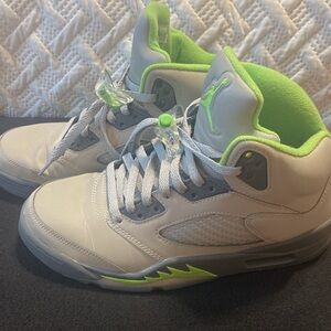 Authentic Air Jordan 5 Retro Green Bean